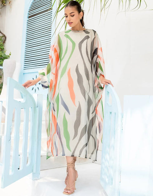 Multi Georgette Kaftan