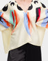 Cream Soft Satin Silk Kaftan Salwar Kameez