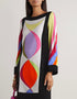 Multi Korean Bsy Kaftan Back View