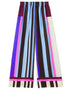 Baby Blue Latest Printed Maxi Dress Closure View