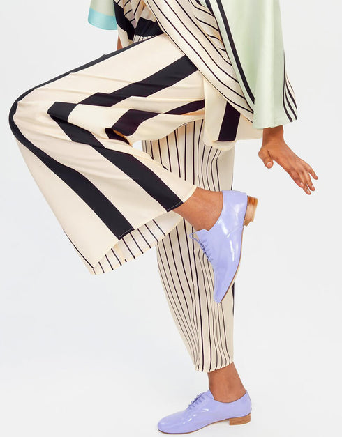 Beige Fancy Soft Satin Silk Kaftan Co-Ord Set Closure View