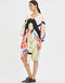 Beige Soft Satin Silk Kaftan