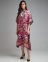 persian pink diamond crepe trendy designer party wear maxi dress dress digital printed work jsdc-5919 Front View