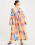 Multi Poly Rayon Cotton Kaftan