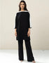 Black Top + Pant
