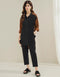 Rust Korean Bsy Pant Shirt Front View