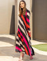 Black Korean Bsy Kaftan Closure View
