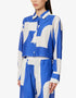 Trendy Designer Party Wear Beautiful Co-Ord Sets Blue Korean Bsy Dress Side View