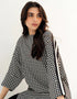 Foggy Grey Kurti + Pant Closure View