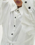 white natural poplin cotton trendy designer party wear top suit digital printed work jsdc-7031 Close-up View