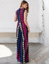 Black Korean Bsy Kaftan Closure View