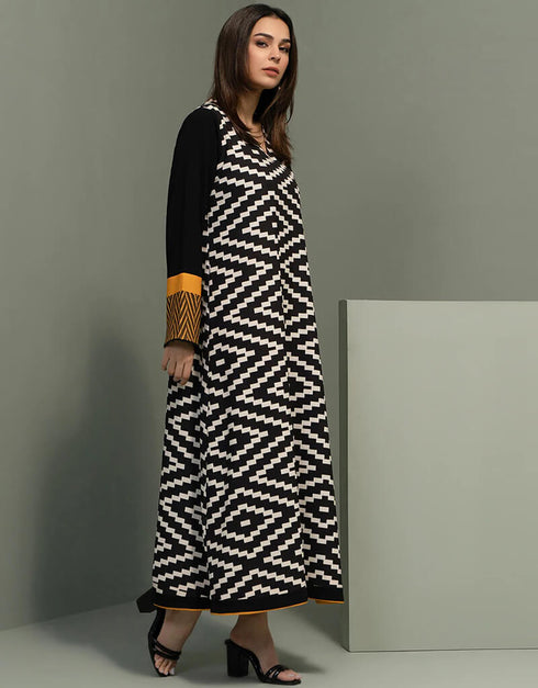 Woodsmoke Kaftan Back View