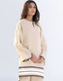 Light Peach Top + Pant Back View