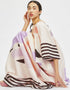 Beige Poly Rayon Cotton Kaftan designer kaftan