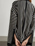 Black Premium Oversize Shirt Back View
