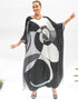 Dark Grey Free From Chest With Length 56 Inch Back View