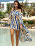 Congress Blue Heavy Designer Heavy Maxi Dress Kaftan For Women