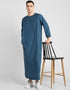 Marine Thobes Cotton Blend Plain Solid Work