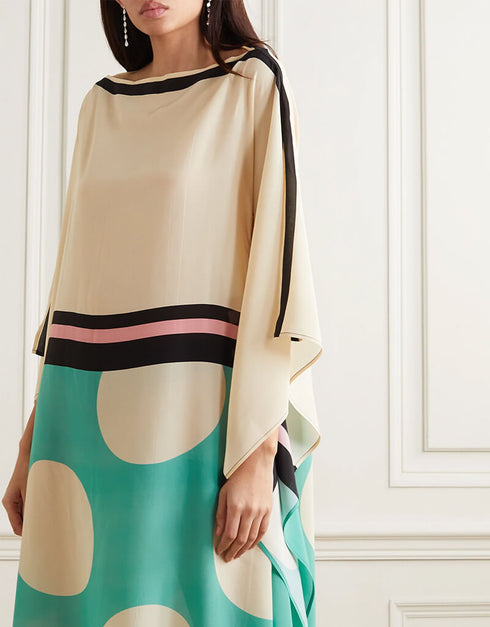 Cream Soft Satin Silk Kaftan African Kaftans