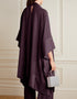 Purple Heavy Designer Heavy Maxi Dress designer kaftan