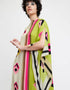 Beige French Moss Kaftan Closure View