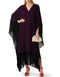 Wine Heavy Designer Heavy Maxi Dress