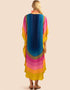 Multi French Moss Kaftan Closure View