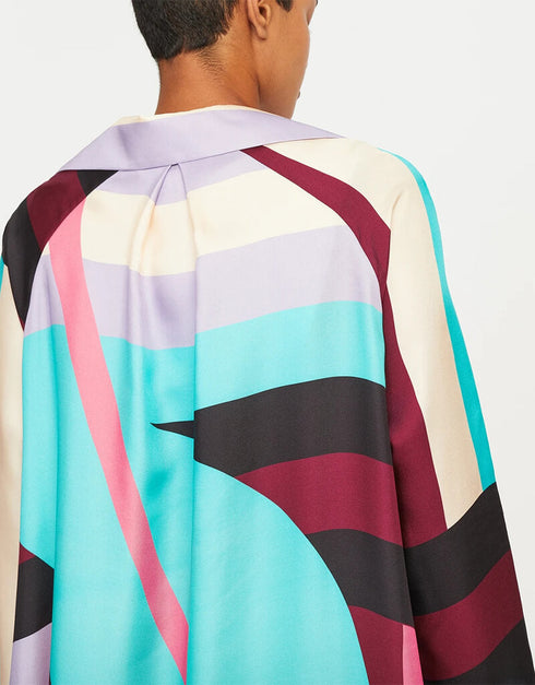 Sky Blue French Crepe Kaftan buy casual kaftan