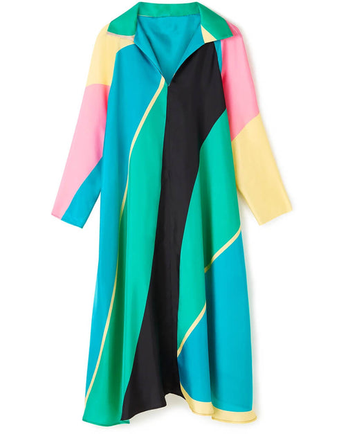 Multi French Crepe Kaftan Kaftan For Women