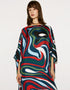 Black Silk Crepe Kaftan designer kaftan