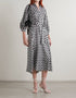 Hit Grey Latest Printed Maxi Dress Buy multi color kaftan