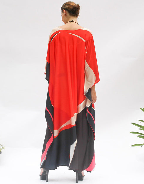 Red Free From Chest With Length 56 Inch Buy designer kaftan