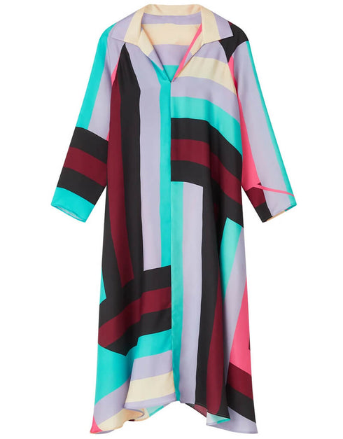 Sky Blue French Crepe Kaftan casual kaftan