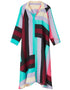 Sky Blue French Crepe Kaftan casual kaftan