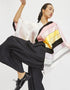Black And White Fancy Soft Satin Silk Kaftan Co-Ord Set Salwar Kameez