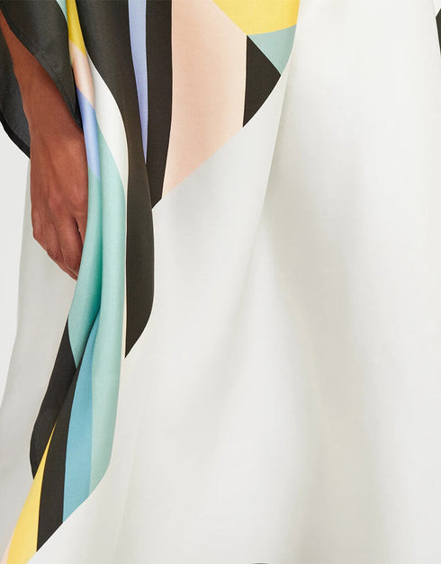 White Latest Soft Silk Crepe Kaftan pretty Kaftan online