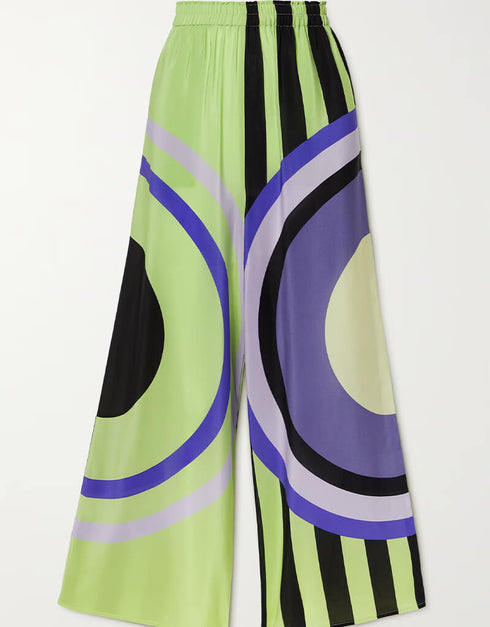 Light Green Silk Crepe Kaftan multi color kaftan Online