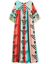 Multi Poly Rayon Cotton Kaftan buy womens kaftan
