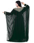 Trending Black Colored Georgette Heavy Farasha