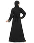 Amazing Black Georgette Hand Zari Embroidery Kaftan