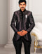 Imperial Purple Indo western Velvet Dhoti