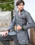 Modern Grey Indo western Kela Brocade Dhoti