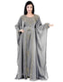 Latest Grey Colored Georgette Heavy Farasha