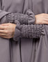 Light Purple Matt Nida Head Covers Hijab Side View
