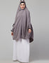 Light Purple Matt Nida Head Covers Hijab Front View