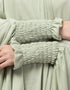 Sage Matt Nida Head Covers Hijab Back View