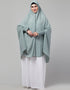 Sage Matt Nida Head Covers Hijab Front View