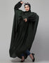 Chic Yoke and Gathered Front and Back Pleated sleeve Free size Kaftan abaya Variation Views