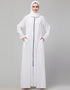 Chic Front open with Zip Daily wear Basic Front View