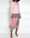 Baby Pink Soft Satin Silk Kaftan